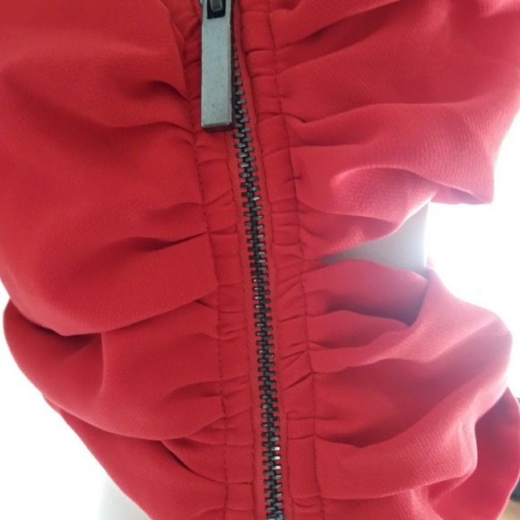 Kendall + Kylie orange Bandeau Top - Picture 3 of 4